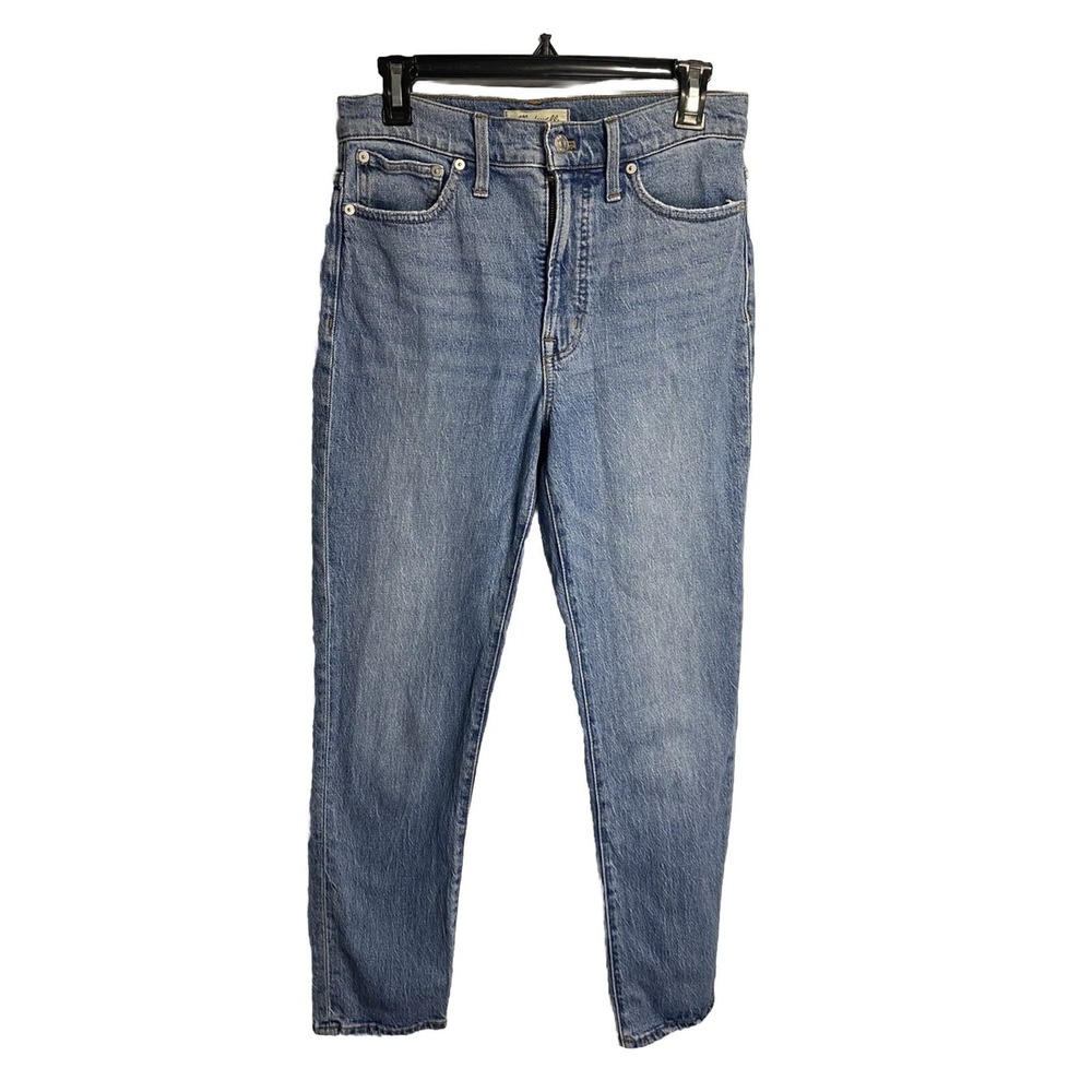 Madewell Womens Sz 26‎ Blue The Perfect Vintage Jean Straight Denim High Rise